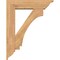 Ekena Millwork Imperial Traditional Smooth Bracket w/ Offset Brace, Western Red Cedar, 7 1/2"W x 30"D x 38"H BKT0806X30X38IMP01SWR - alternate 4
